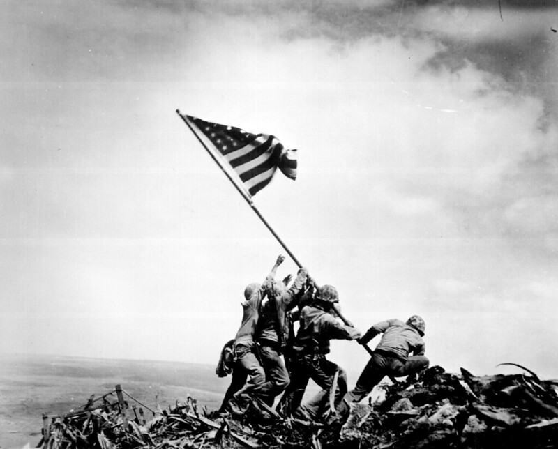 Raising the Flag Over Iwo Jima