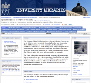 Special Collections LibGuide