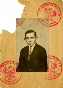 Passport photograph of Jacob I. Fass