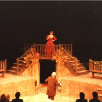 Image from the "The Miser" play, 1986.