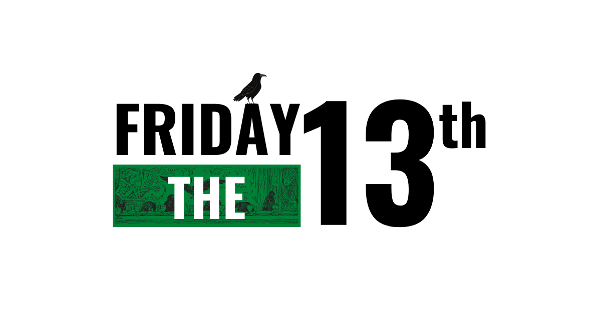 Friday the 13th banner graphic.