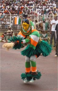 Guro dancer performing