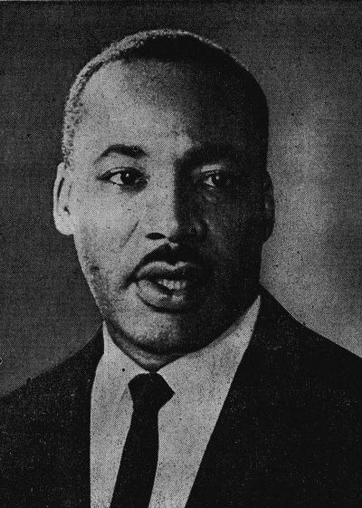 Dr. Martin Luther King Jr. portrait