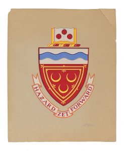 Seton Hall University coat of arms, William F.J. Ryan