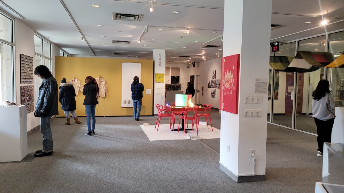 STUDENTS EXPERIENCE ‘SPIRIT + MATTER’ EXHIBIT THROUGH PAINTING, MUSIC AND CREATIVE WRITING