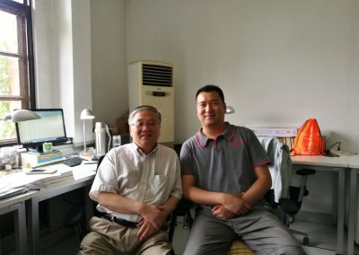 Meeting Eagon (易耕), a post-doc, who is interested in text mining