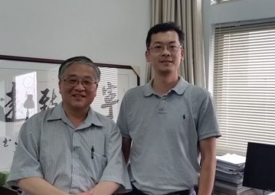 Meeting with Dr. Xiaoguang Wang (王晓光), an expert on digital humanities in China