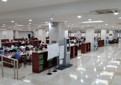 Inside the main library