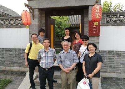 Staying overnight in a farm resort with new and old friends in Beijing
