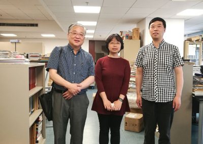 Meeting with Mr. Sui Jun (眭駿), Head of Ancient Books Department, Fudan University