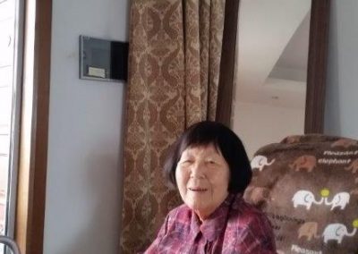 Visiting my mother-in-law who is 94 years old in 2017