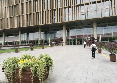 Outside Pudong Library Building