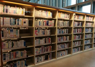 Book Shelves of Pudong Library