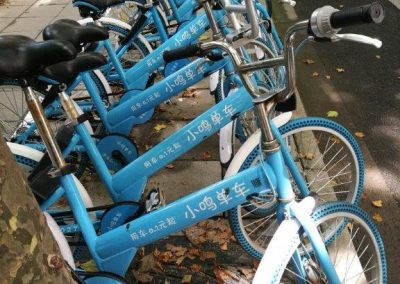Shared bikes, a new phenomenon in China
