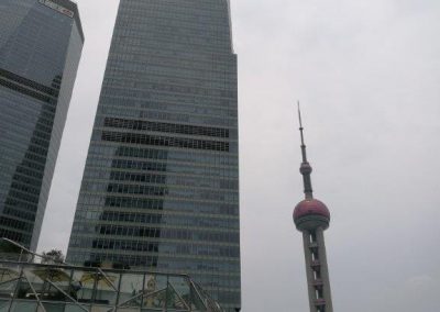 High rises in Lujiazui (陆家嘴)