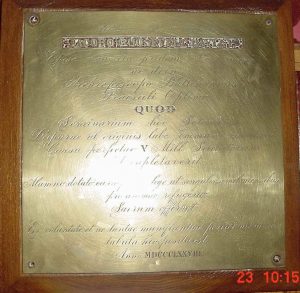 photo of plaque
