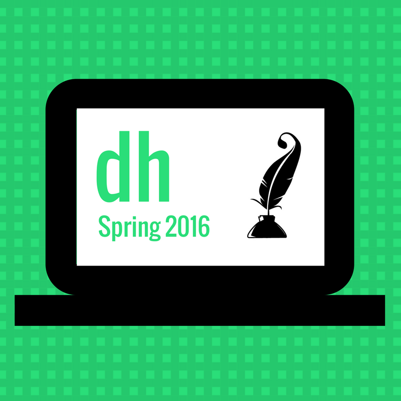 DH Spring 2016 events