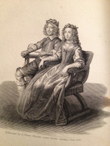 Engraving of William and Margaret Cavendish by J. Mitan