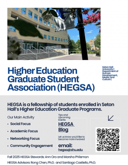 poster available at HEGSA Lunch
