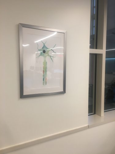 Neuron art print