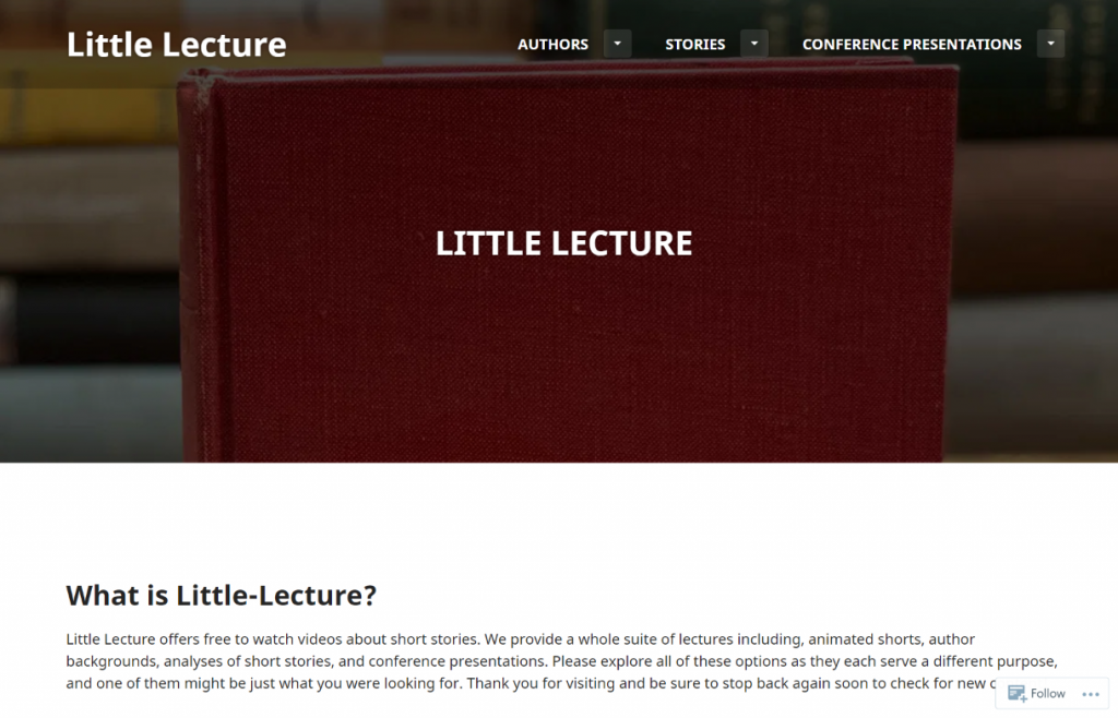 Little Lecture