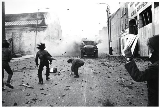 Chaos on street after Bloody Sunday attacks