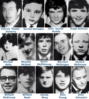 Victims of Bloody Sunday
