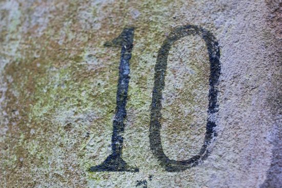 Image of the Number 10
