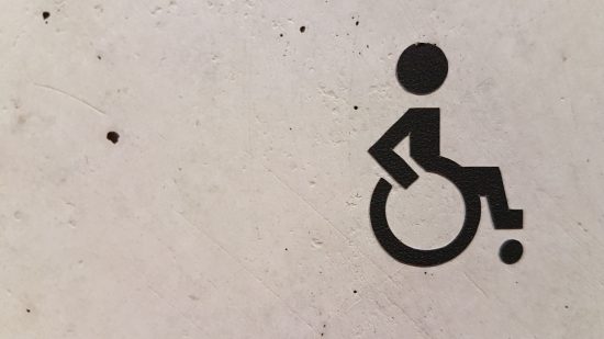 Print of a Wheelchair graphic