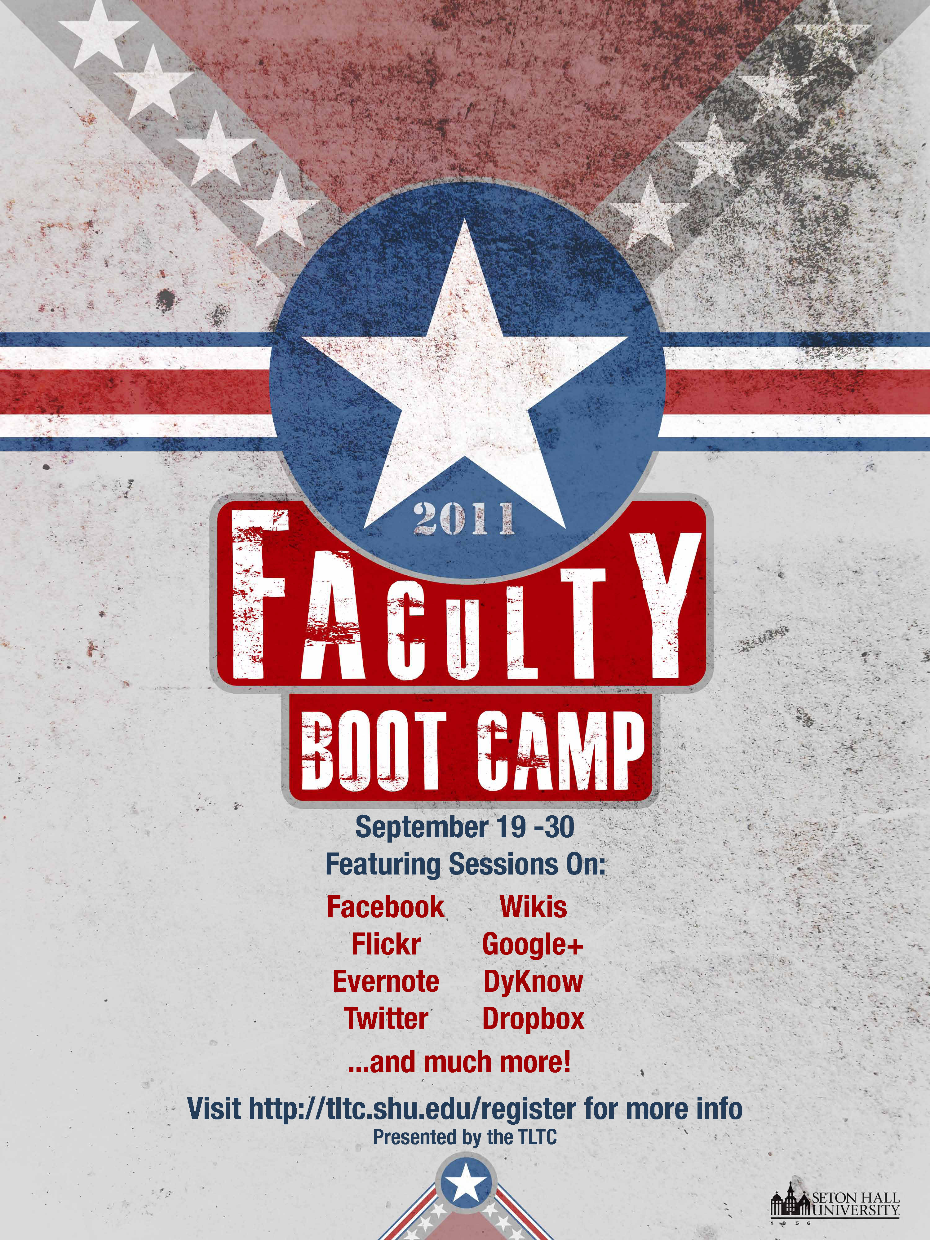 Faculty Boot Camp Poster