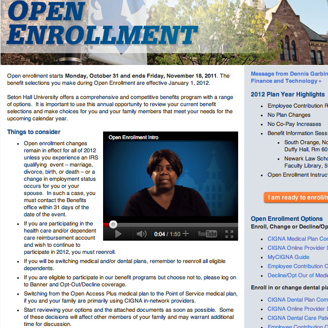 HR Open Enrollment – Intro