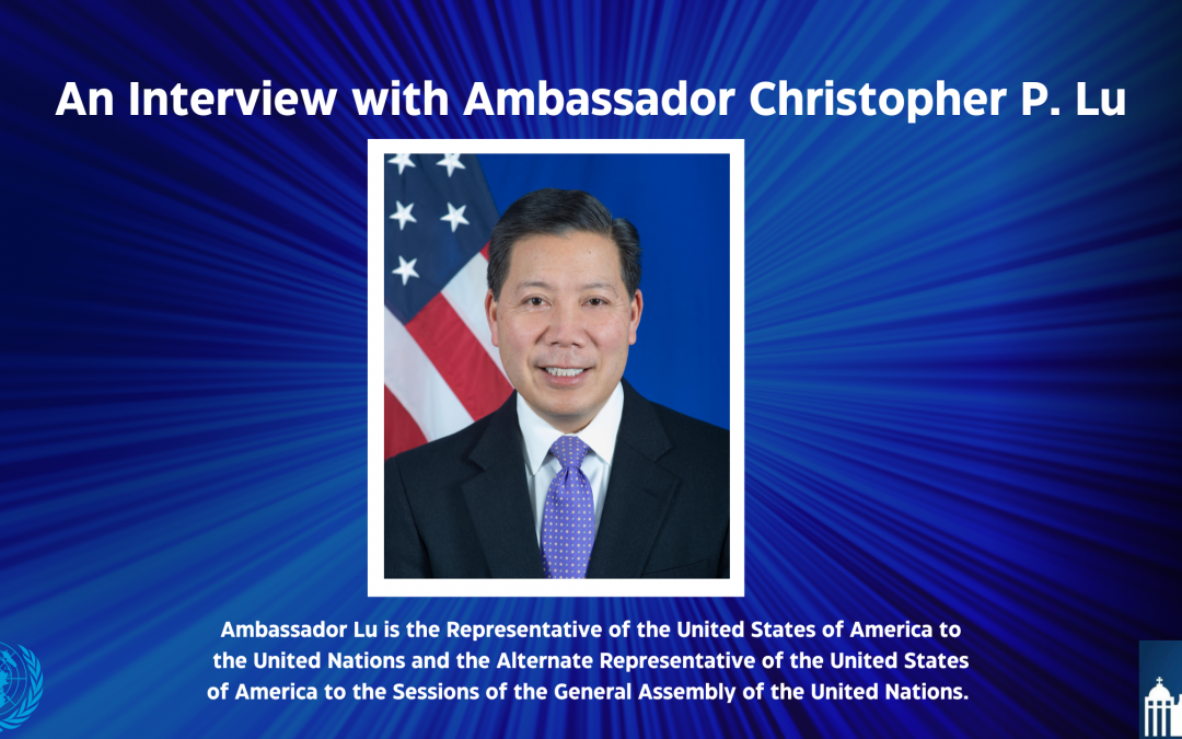 Ambassador Christopher P. Lu to Visit Seton Hall University
