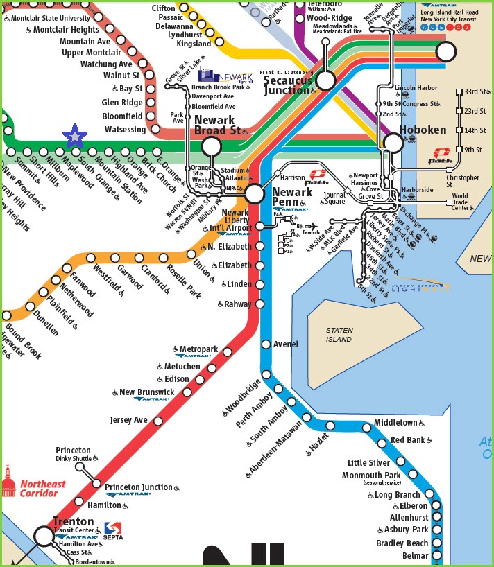 How to get to West Long Branch, Nj by Bus, Train or Subway?