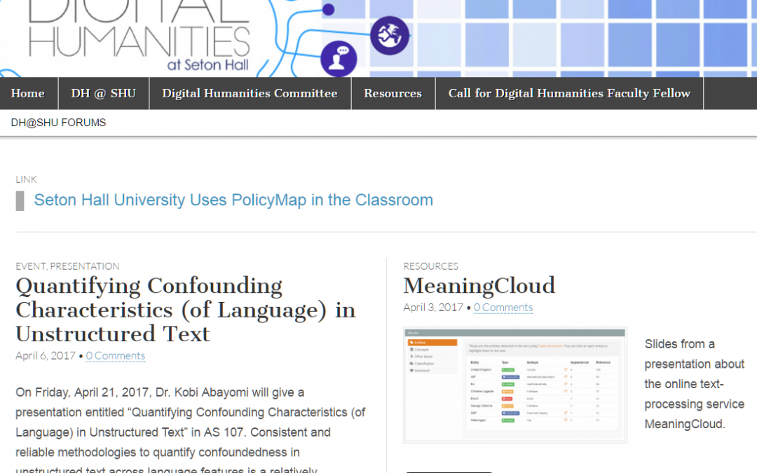 Digital Humanities