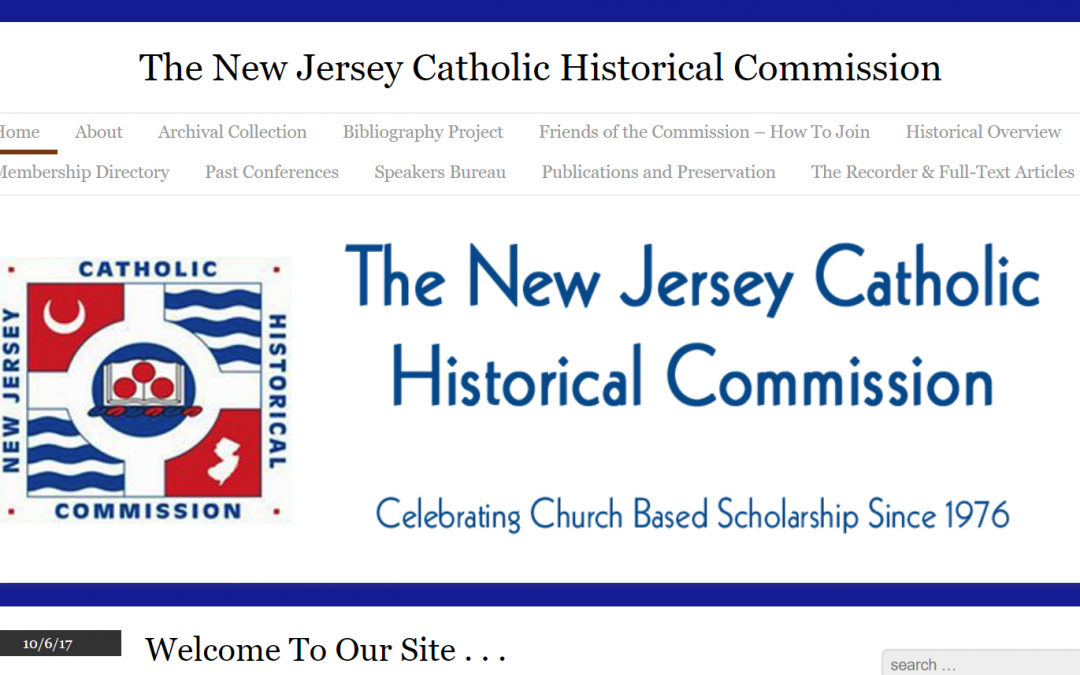 The New Jersey Catholic Historical Commission