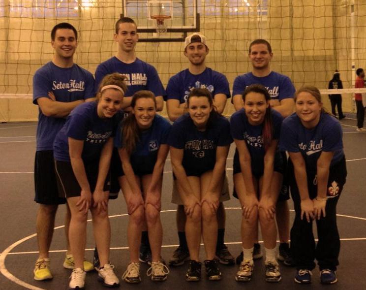 Leadership Team Wins Seton Hall Intramural Volleyball Tournament