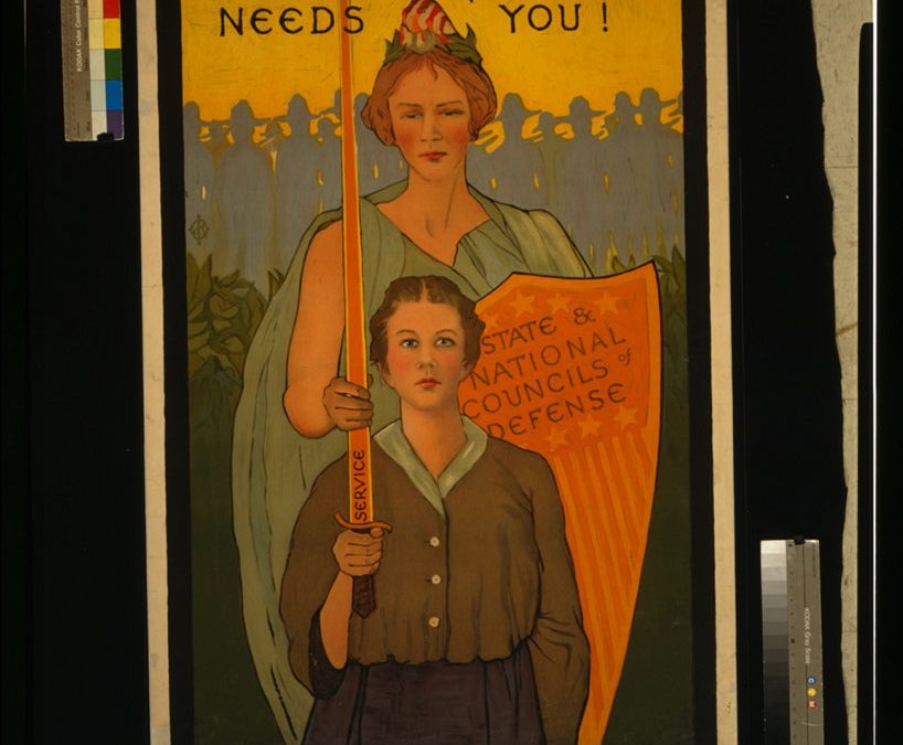 Woman Your Country Needs You!