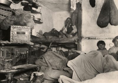 Jacob Riis’ Lodgers in a Crowded Bayard Street Tenement – “Five Cents a Spot”