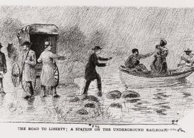 The Road to Liberty; A station on the Underground Railroad