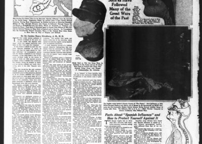 Spanish Flu Newspaper Article
