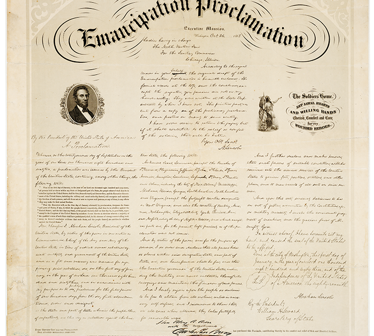 The Emancipation Proclamation By Abraham Lincoln