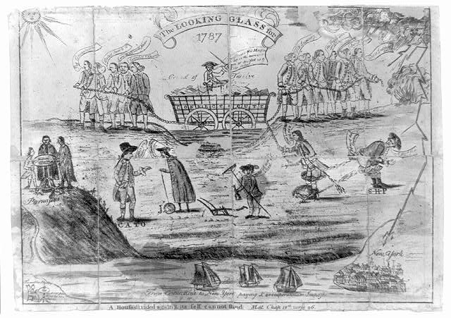 The Looking Glass for 1787: A House Divided Against Itself Cannot Stand