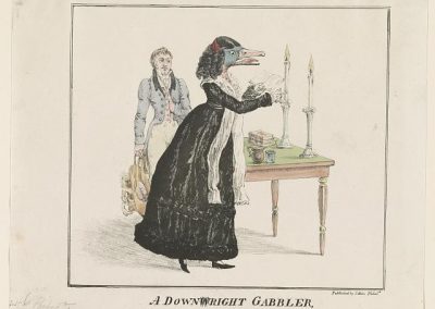 A Downright Gabber or a Goose That Deserves to Be Hissed