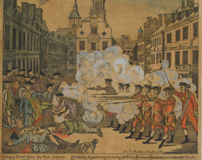 The Bloody Massacre in King Street