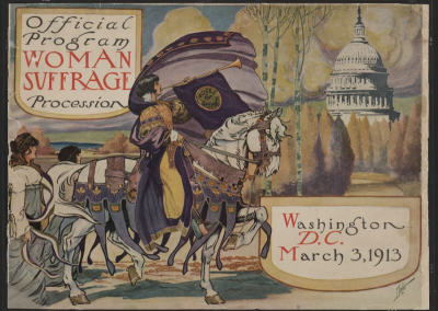 Official Program: Woman Suffrage Procession