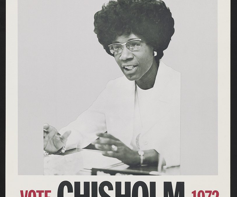 Bring U.S. together. Vote Chisholm 1972, unbought and unbossed