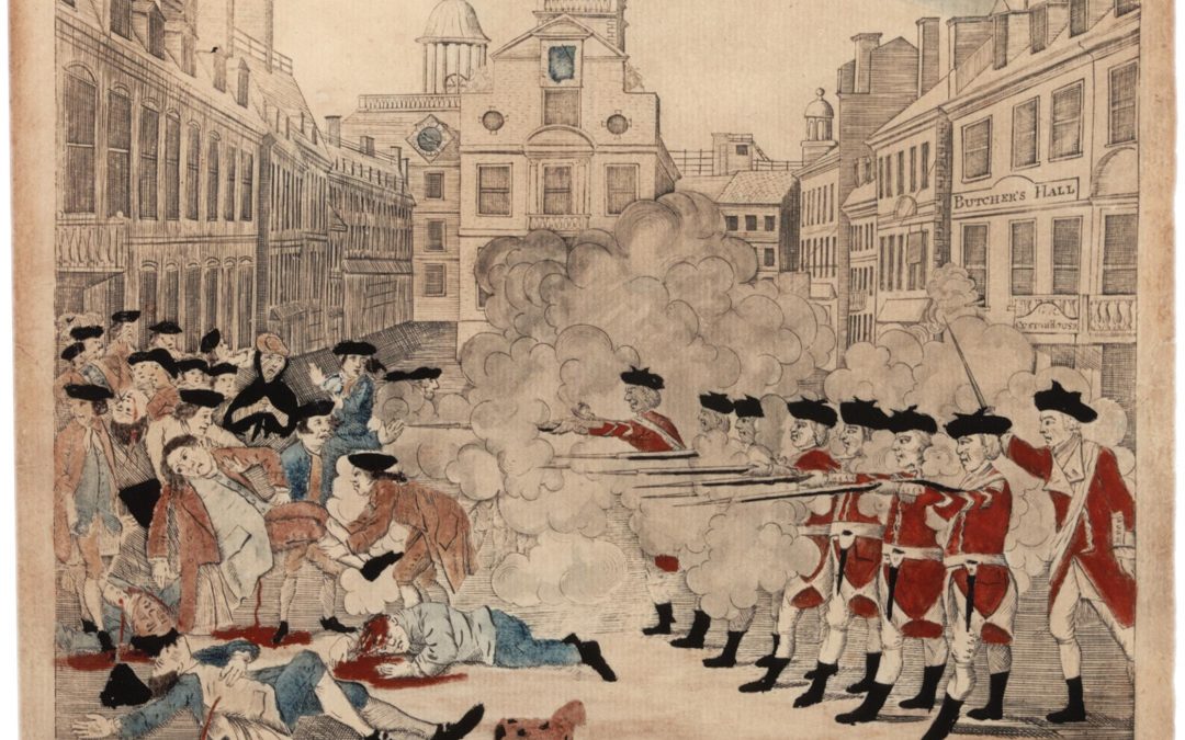 Paul Revere’s “The Bloody Massacre”