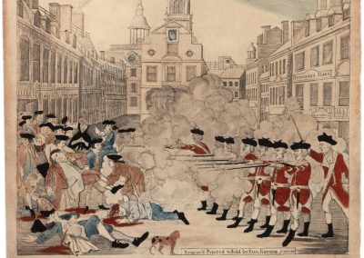 Paul Revere’s “The Bloody Massacre”
