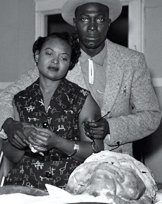 Emmett Till Parents at Funeral