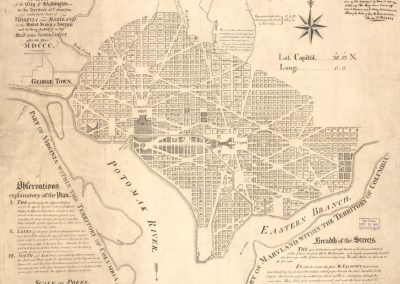 Plan of the City of Washington in the Territory of Columbia
